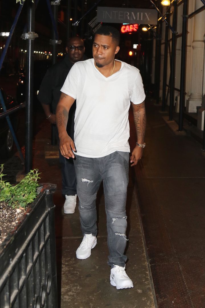 Nas was spotted after he had dinner at Lure and walked to a friend’s place near his Soho hotel.