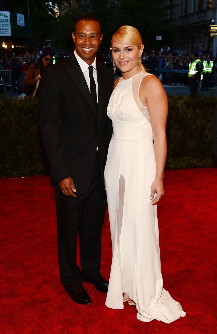 Tiger Woods and Lindsay Vonn