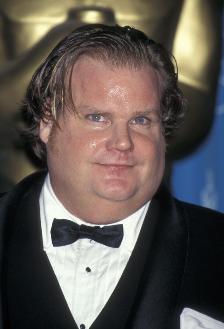 Chris Farley (age 33): Died in 1997 from cocaine intoxication and morphine overdose.