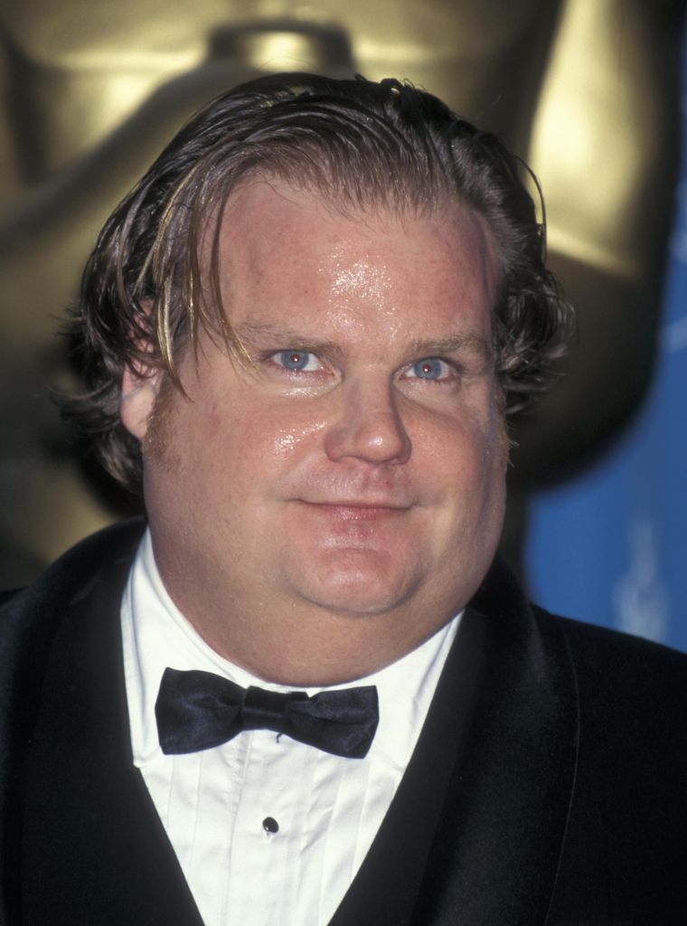 Chris Farley (age 33): Died in 1997 from cocaine intoxication and morphine overdose.