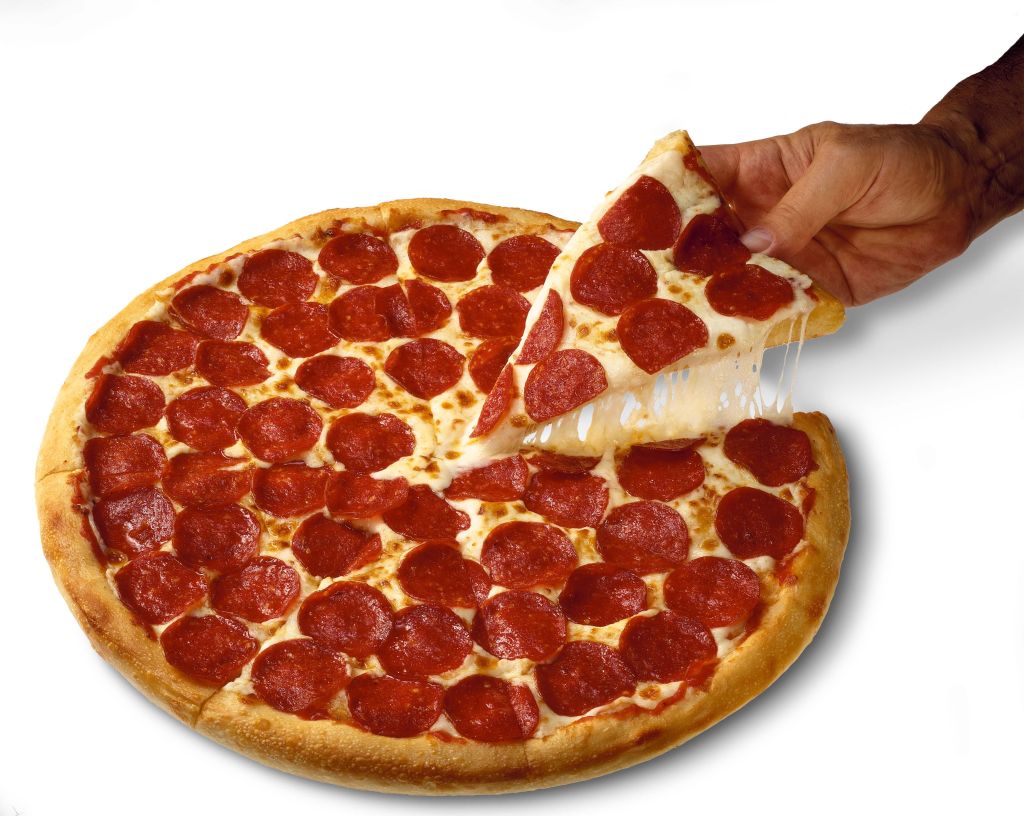 1 кусочек пиццы пепперони фото 33
