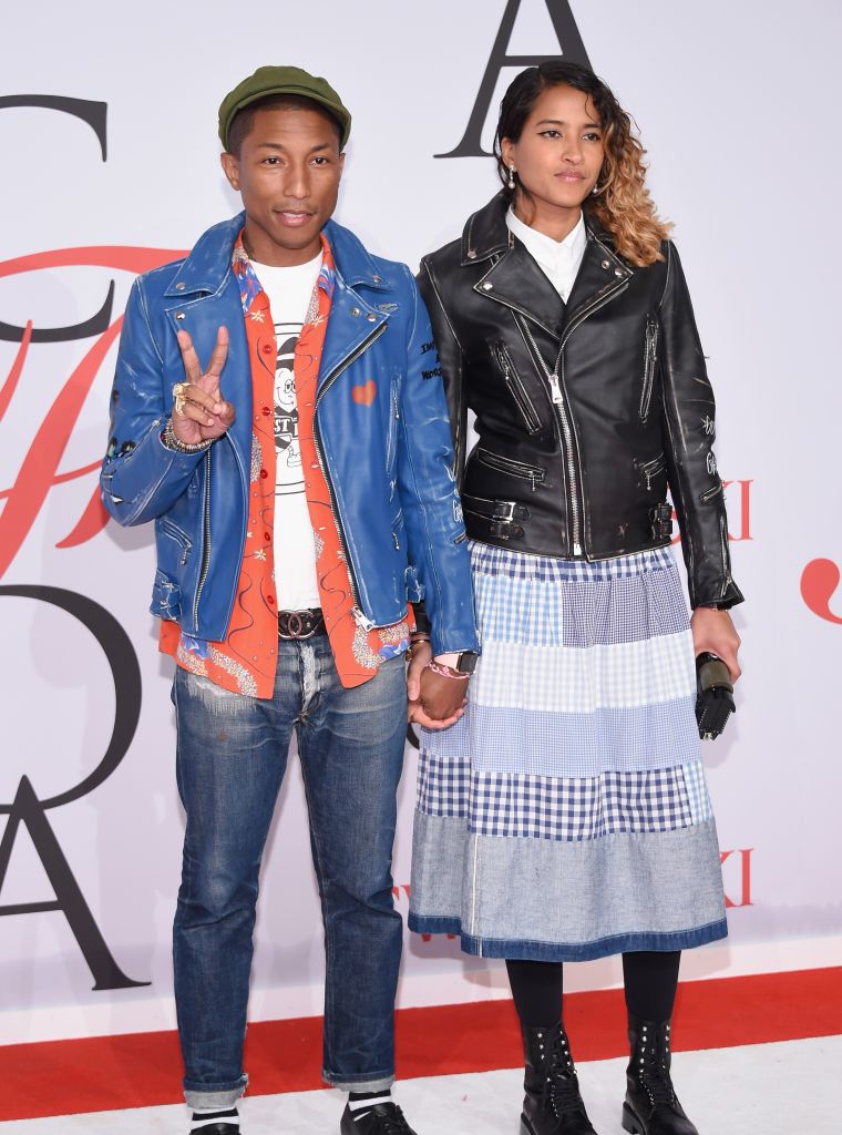 Pharrell Williams and wife Helen Lasichanh