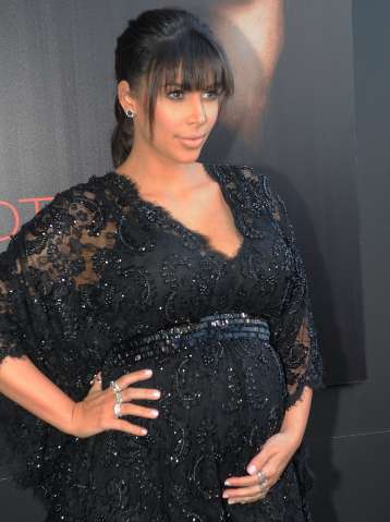 Kim Kardashian pregnant - 'Tyler Perry's Temptation: Confessions Of A Marriage