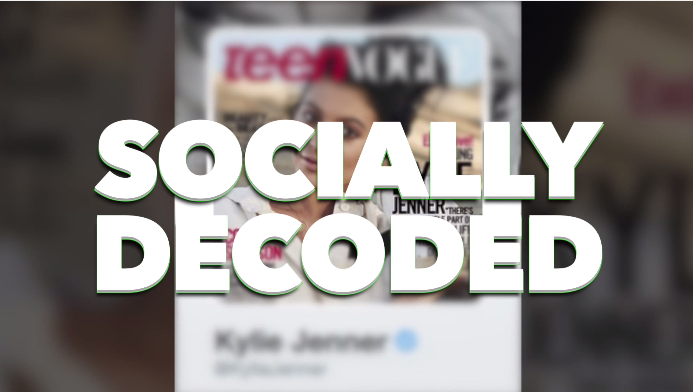 Socially Decoded, Kylie Jenner