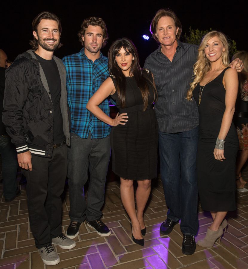 Kim Kardashian pregnant - Brandon And Leah Album Release Party For 'Cronies'