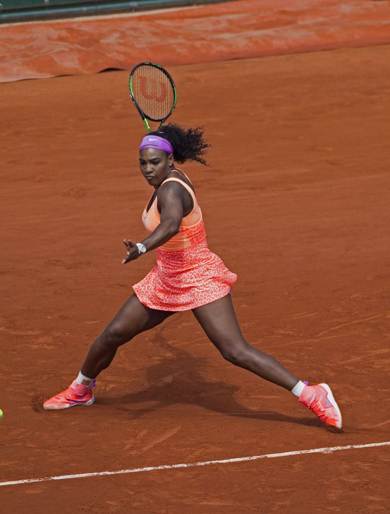 Serena Williams at Roland Garros 2015