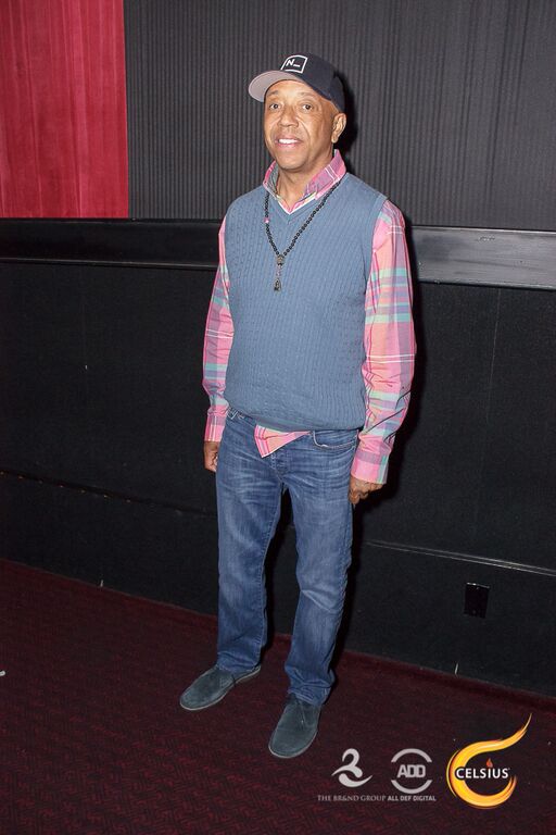 Solo shot of Russell Simons at All Def Comedy Live presented by Celsius.