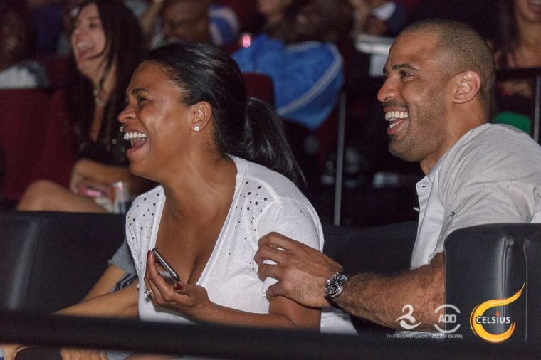 Apparently Nia Long found the show funny.