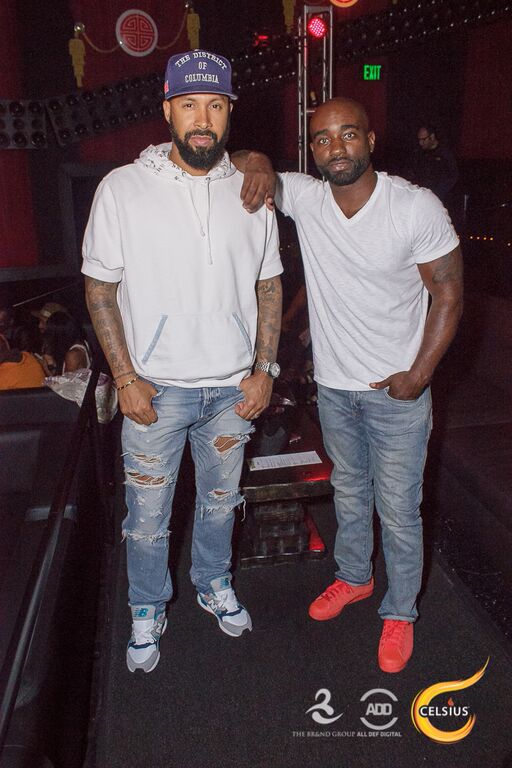 Kenny Burns and Rob Hill Sr. showed face at the All Def Comedy Live event presented by Celsius.