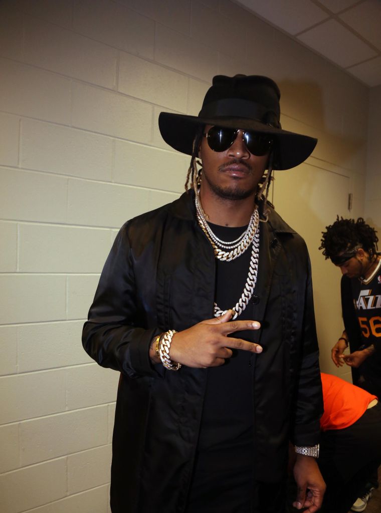 His stage name was born when members of the hip-hop musical collective, The Dungeon Family, called him "The Future."