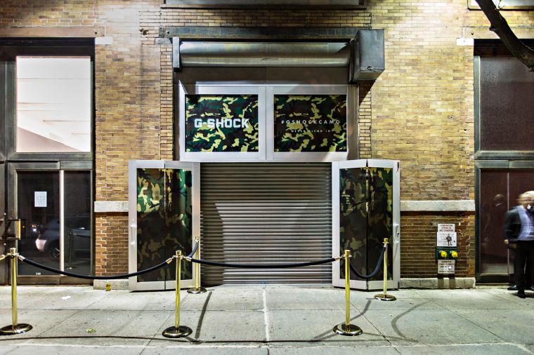 G-Shock’s Camo Ball In New York City