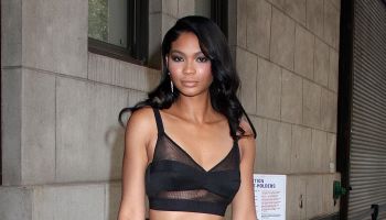 Chanel Iman heads to Wendy Williams