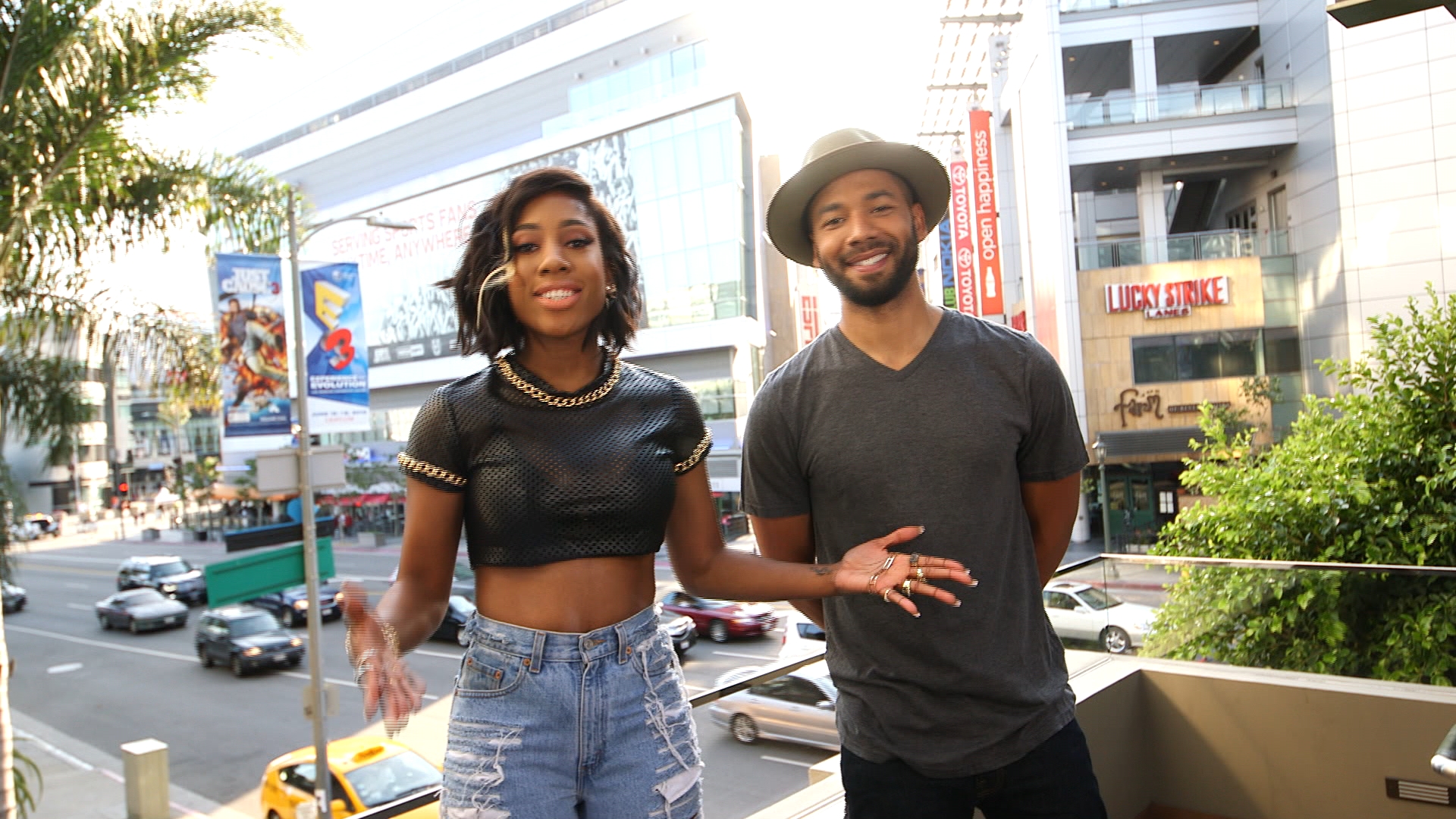 Jussie Smollett and Sevyn Streeter