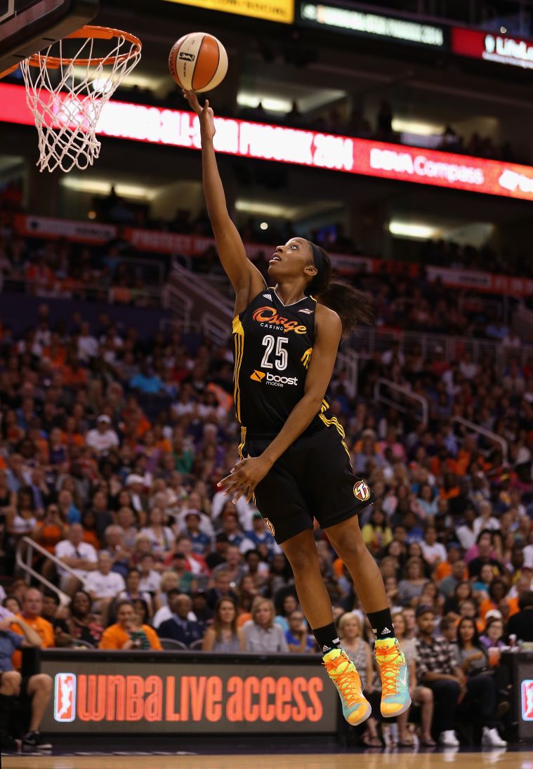 Glory Johnson and Brittney Griner