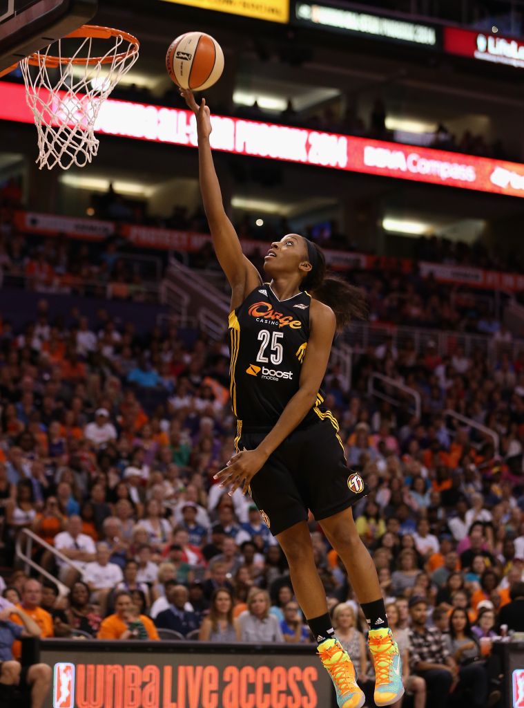 Glory Johnson and Brittney Griner