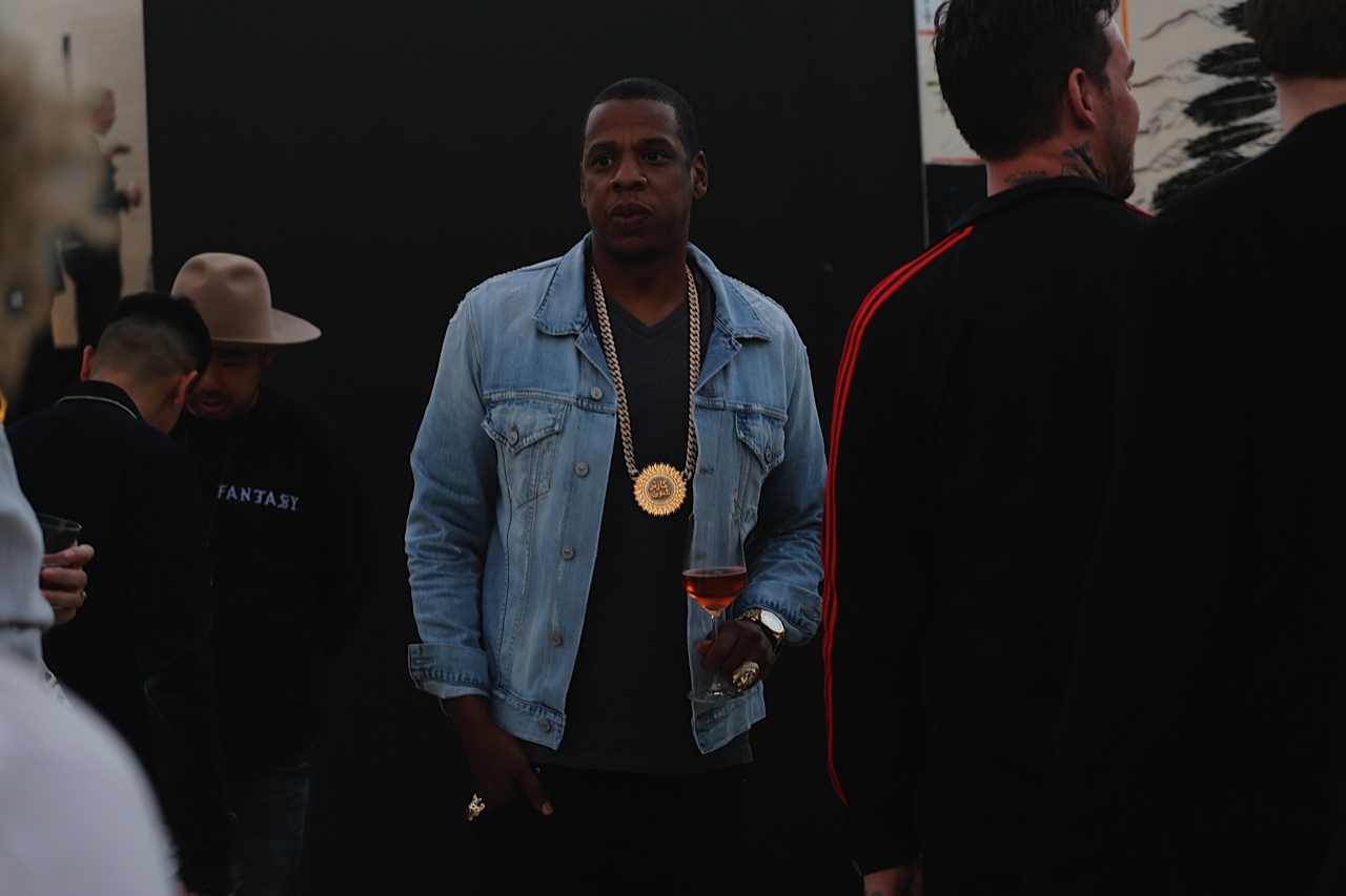 Beyonce and Jay Z attend Wes Lang's L.A. art show