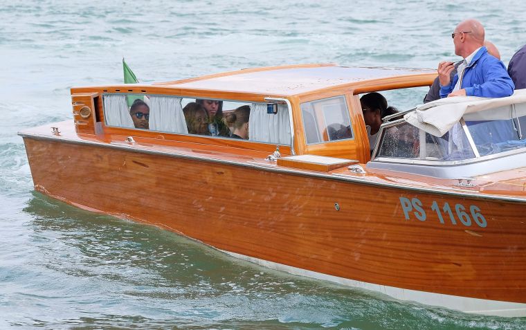 Because VIP boat rides in Venice are chic, too.