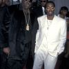 Diddy and Biggie Smalls at The 11th Annual Soul Train Music Awards