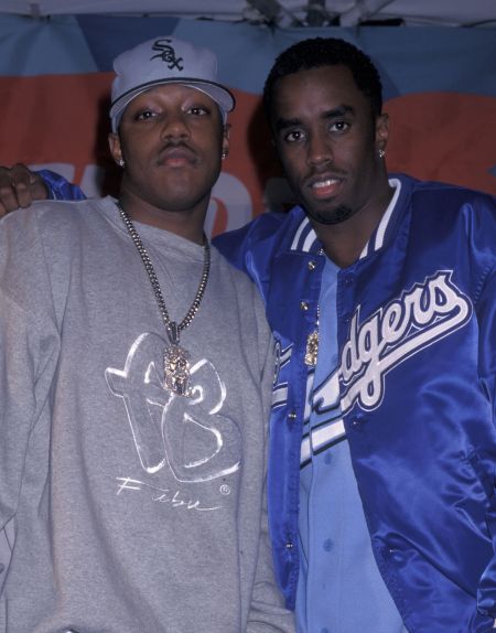 Diddy and Mase at the 11th Annual Nickelodeon Kids Choice Awards in 1997.