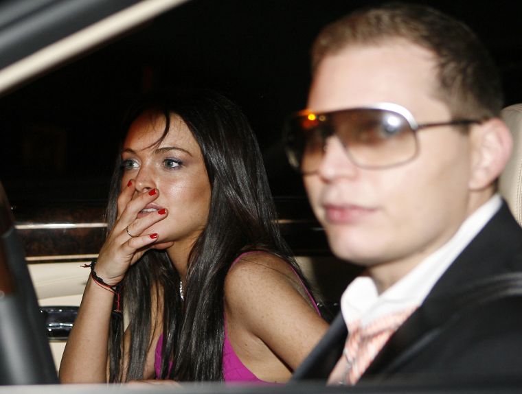 Scott & Lindsay Lohan.