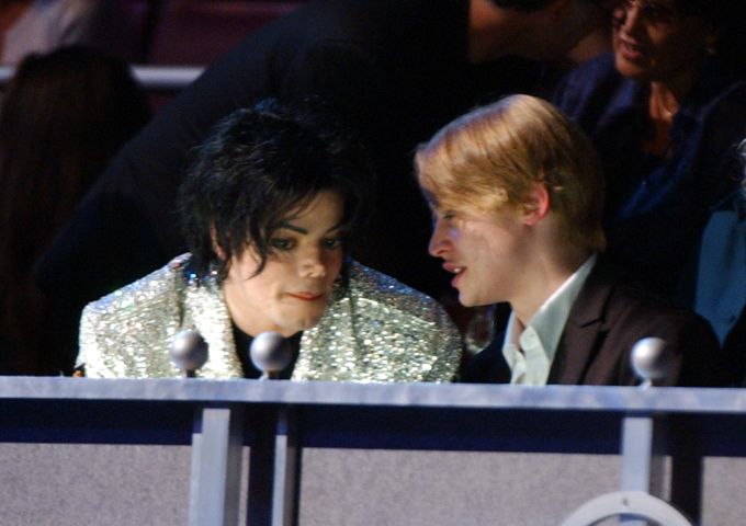 Michael Jackson and Macauley Culkin