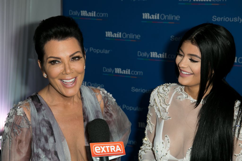Kylie Jenner and Kris Jenner at DailyMail.com Seriously Popular Yacht Party