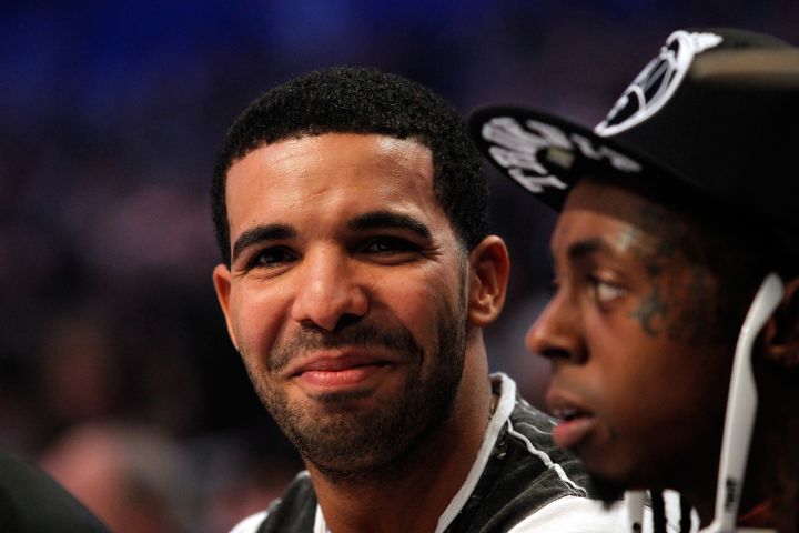 Drake is amused at a 2012 NBA All-Stars game… Lil Wayne? Not so much.
