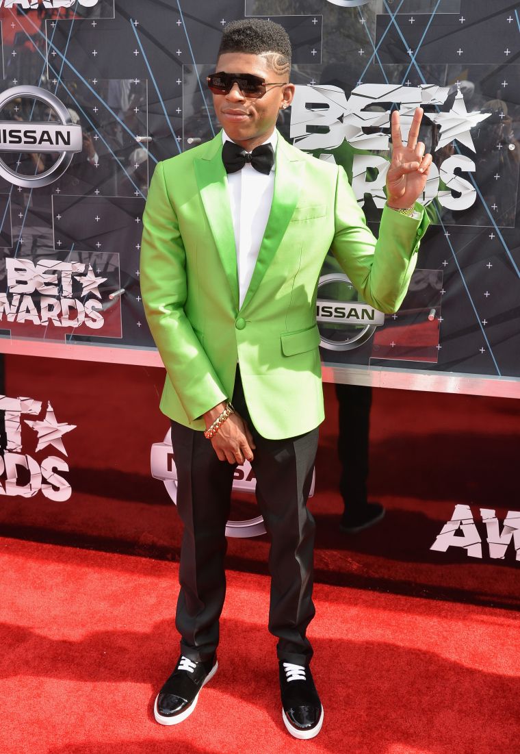 “Empire” star Bryshere Y. Gray got bold with color.