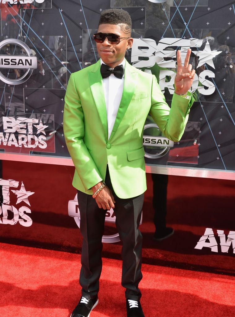 "Empire" star Bryshere Y. Gray got bold with color.