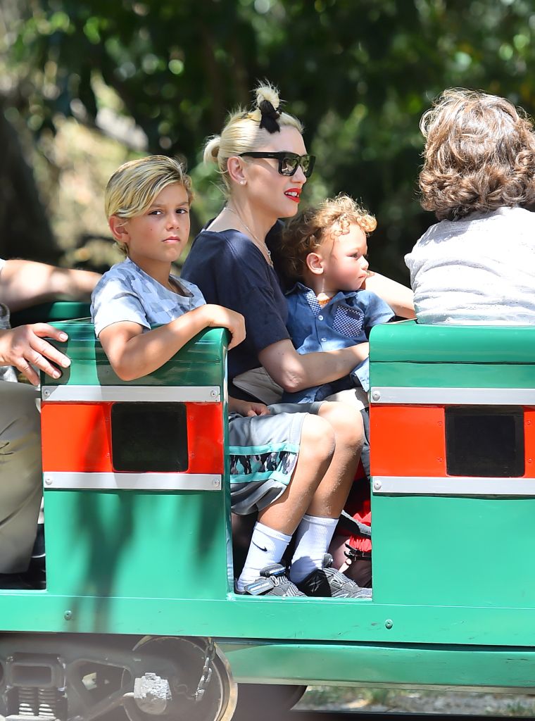 Gwen Stefani took her boys Zuma and Kingston to the Griffith Park Pony Ride.