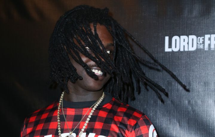 Chief Keef whipped his dreads back and forth at the L.A. Premiere of “Lord of the Freaks” at the Egyptian Theater in Los Angeles, CA.
