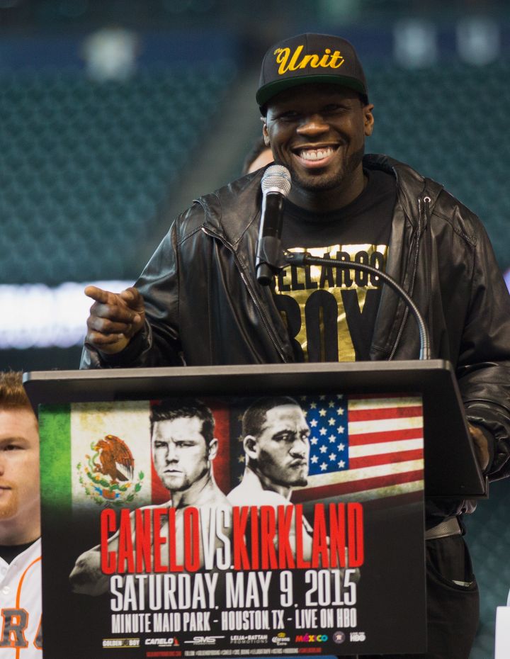 SMS Promotions: 50 Cent started this boxing promotional company after his joint project with Floyd Mayweather, TMT Promotions, failed. Though SMS Promotions reportedly declared bankruptcy this year, it previously promoted boxers such as Andre Dirrell, Chris Galeano, and more.