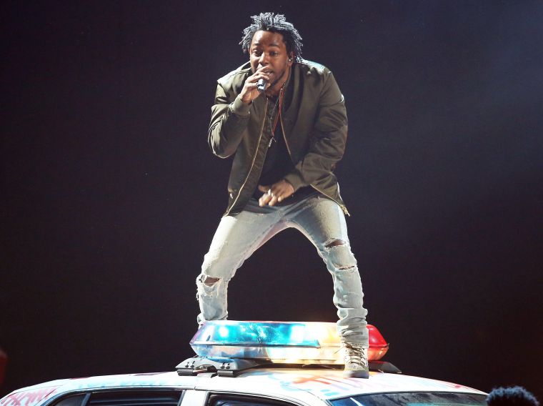 Kendrick Lamar championed the Black Lives Matter