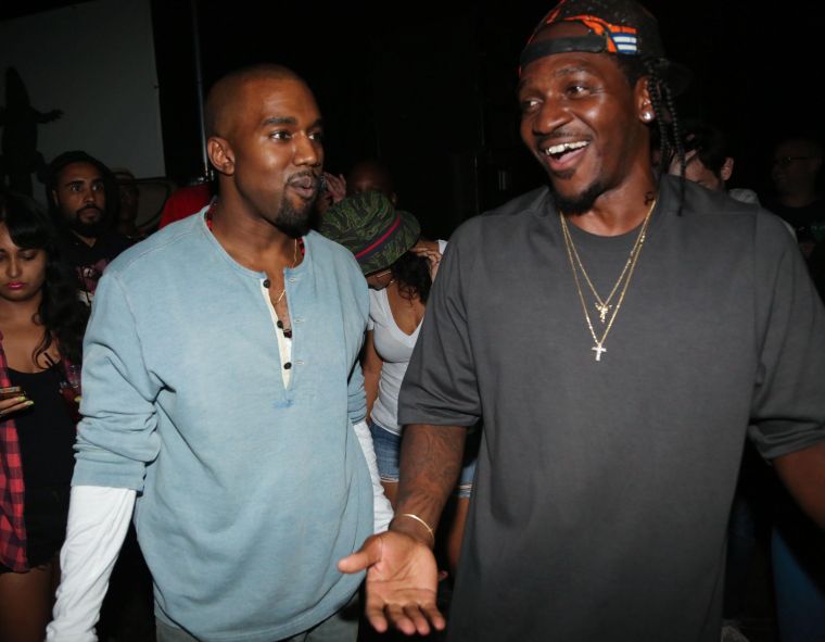 He made Pusha T re-write his verse on "Runaway" four times. Each time, pushing Pusha T to get more angry.