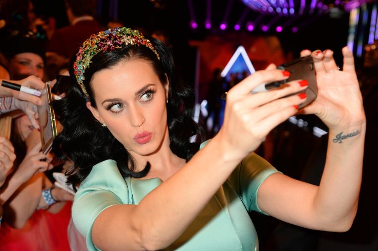 Katy Perry (Feb. 20, 2009) “Just got into Berlin. Feeling better thank you…Got my vicks inhaler by my bedside. And PS. I TWITTER. GAH. Such a follower”