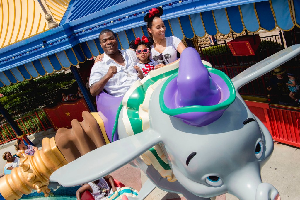 Tracy Morgan and family visit Walt Disney World July 2
