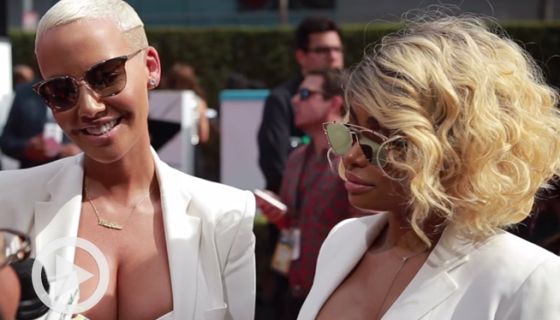 Amber Rose Says Shed Be A Lesbian For Blac Chyna Talks Marriage