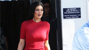 Kylie Jenner Leaves Production Studio in LA