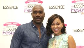 Meagan Good and Morris Chestnut at Essence Festival 2015