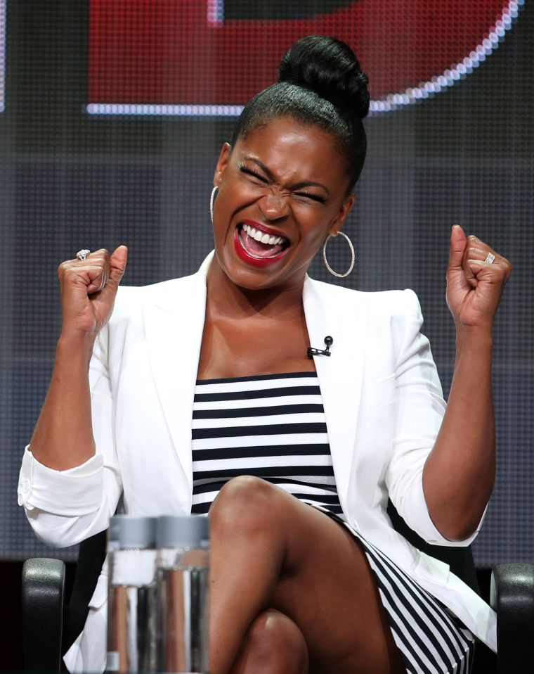 Nia Long has a beautiful smile.