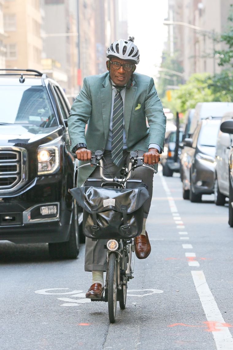 Al Roker is riding dirty through New York without his woes.