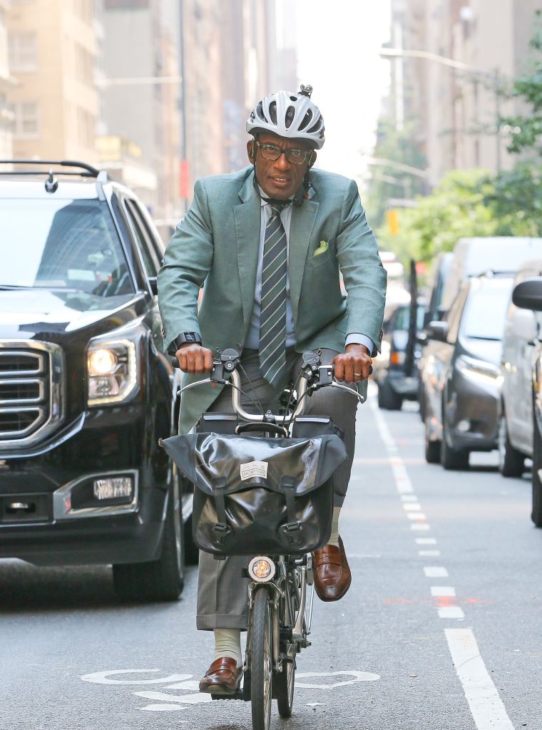 Al Roker is riding dirty through New York without his woes.