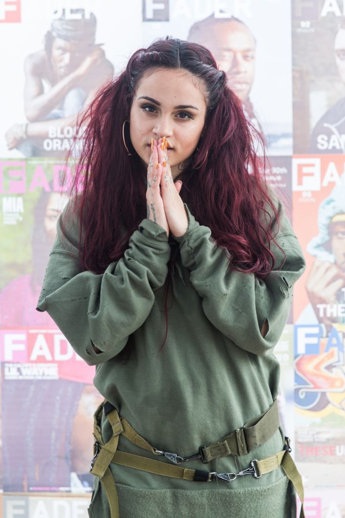 Kehlani posing