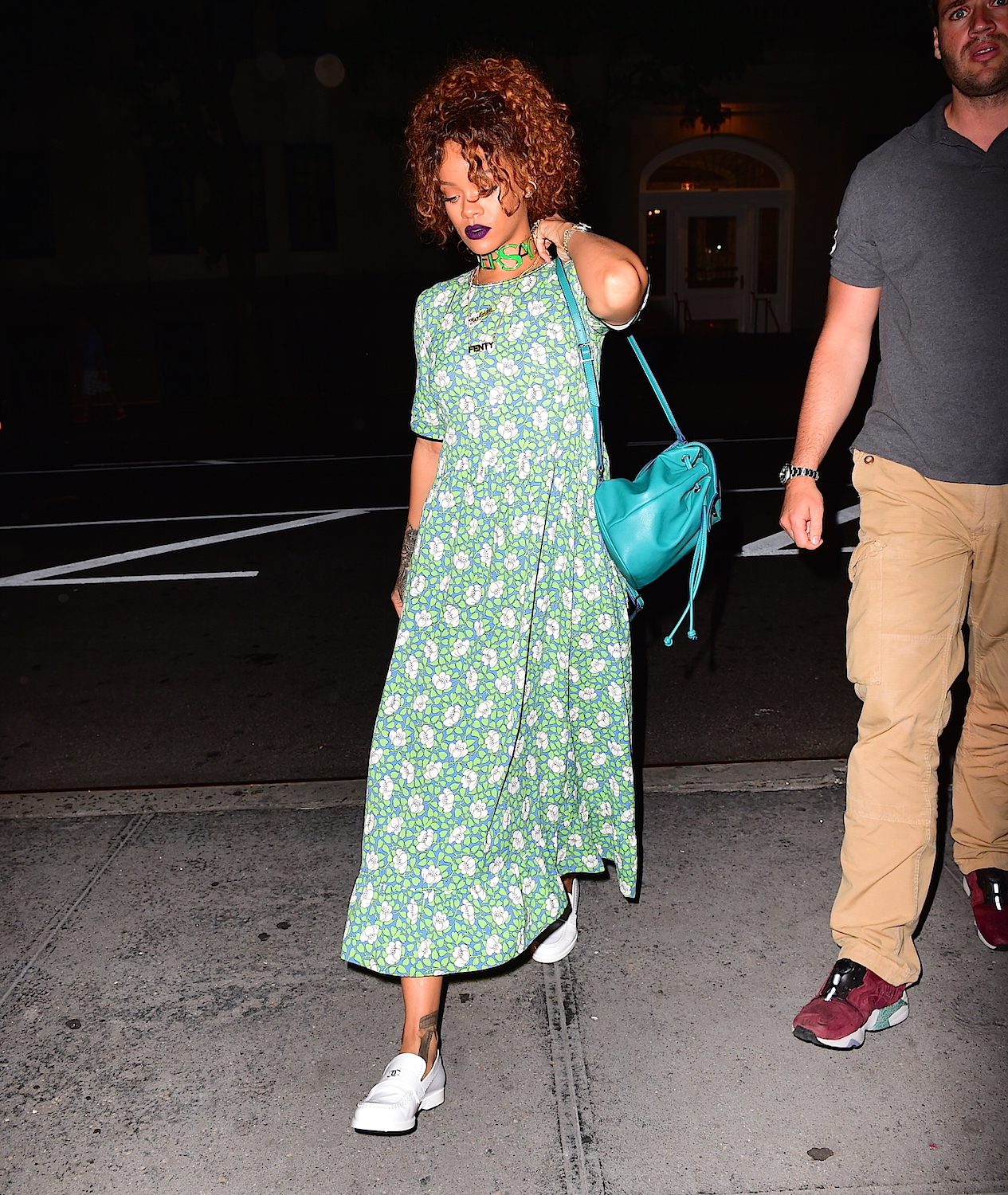 Rihanna steps out in SoHo with Melissa Forde