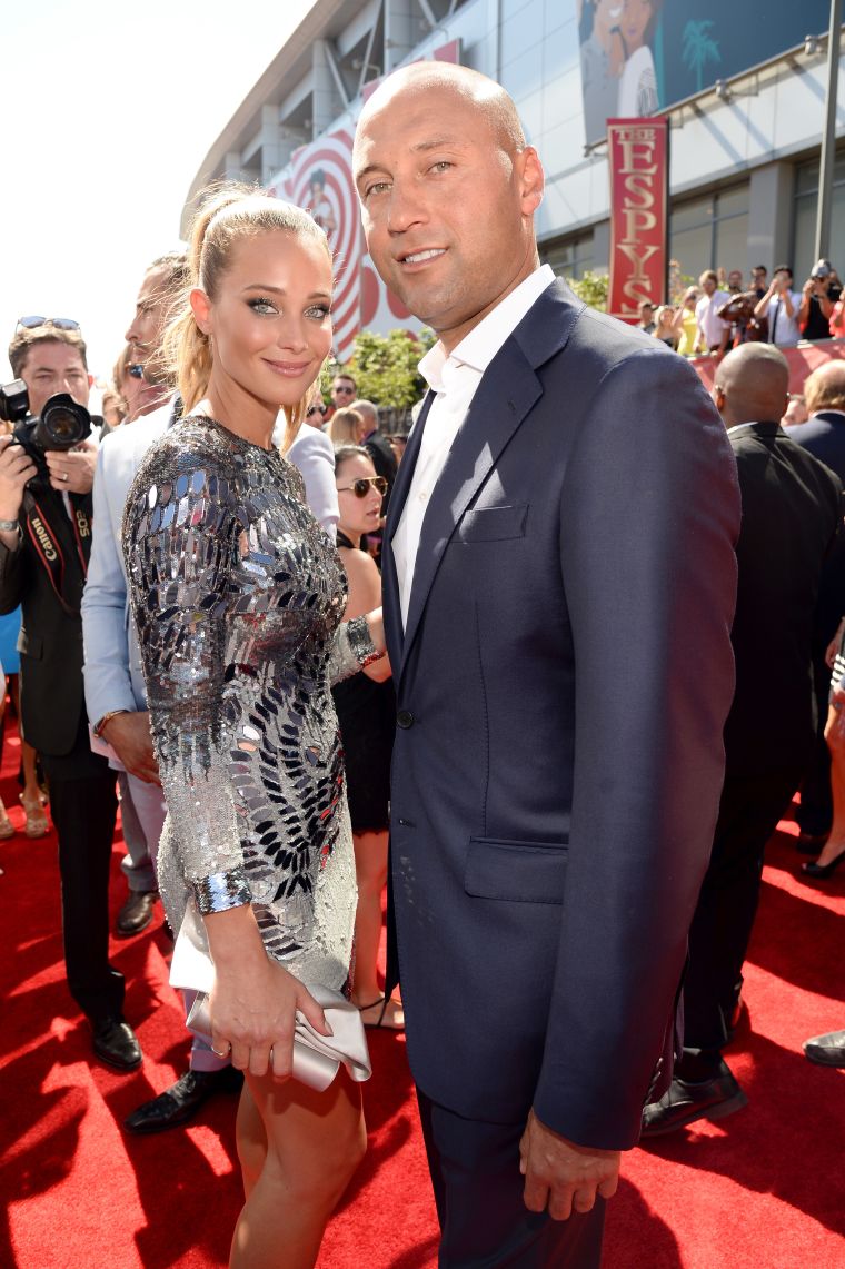 Derek Jeter and Hannah Davis