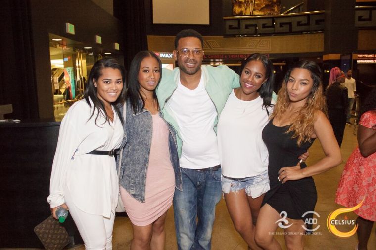 The sexy ladies of the The Brand Group almost steal the spotlight from Mike Epps.