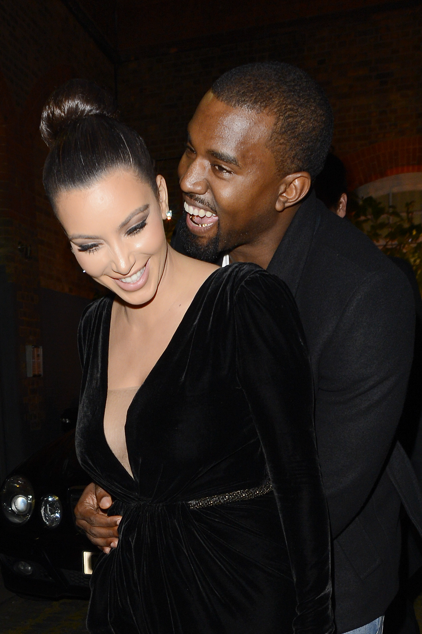 Kanye west and kim kardashian