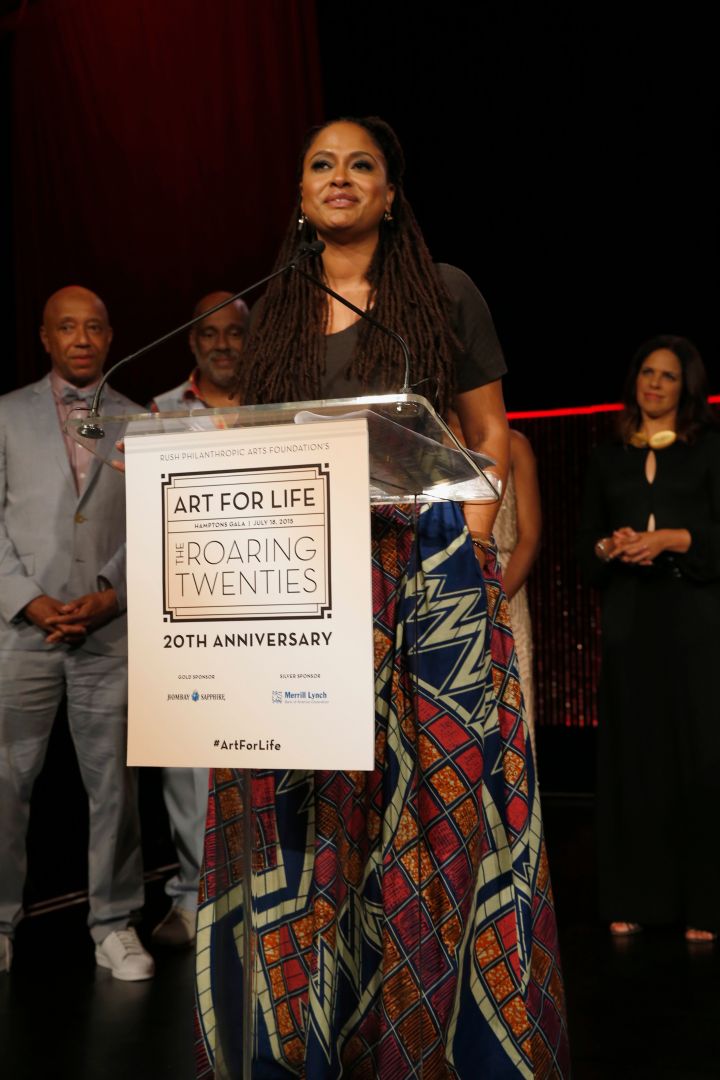 Ava DuVernay was honored with a hand-drawn portrait.