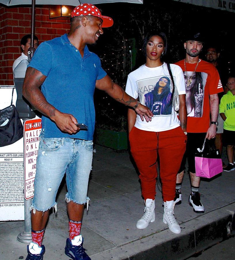 Stevie J and Joseline Hernandez go to Mr Chow for dinner together