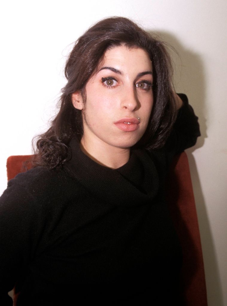 A baby-faced Amy Winehouse in 2003.